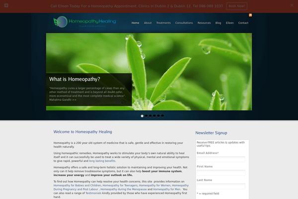 homeopathy-healing.com site used Homeopathy-healing
