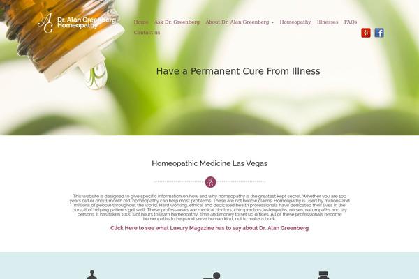 homeopathylasvegas.com site used Greenberg