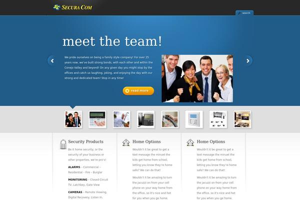 TheCorporation theme site design template sample