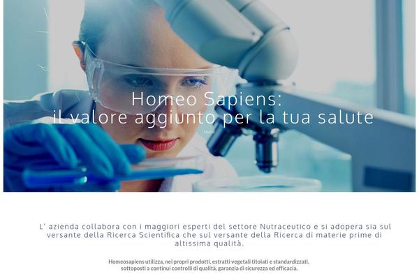 BeTheme Child theme site design template sample