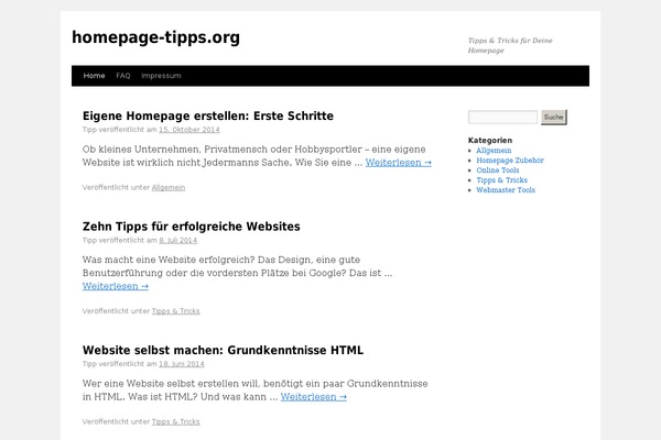 homepage-tipps.org site used Ht