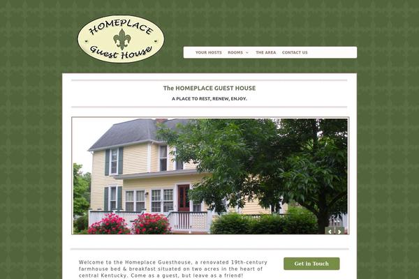 homeplaceguesthouse.com site used FolioPress