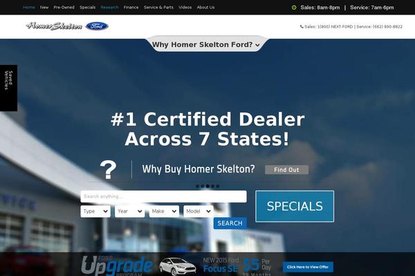 homerskeltonford.com site used Dealer Inspire common