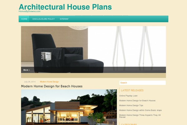 homesbydrewva.com site used Espace