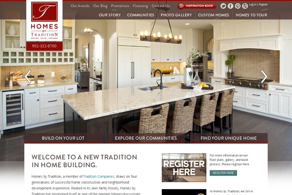 homesbytradition.com site used Tradition