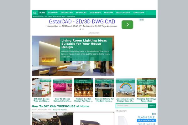 HomeCar theme site design template sample