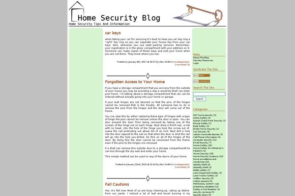 homesecurityblog.com site used Hsb