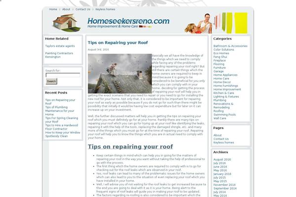 homeseekersreno.com site used Wp-city