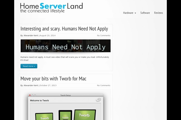 homeserverland.com site used Hsl