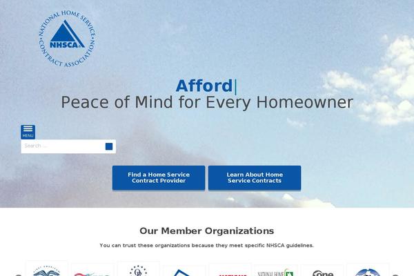 homeservicecontract.org site used Nhscaa-theme