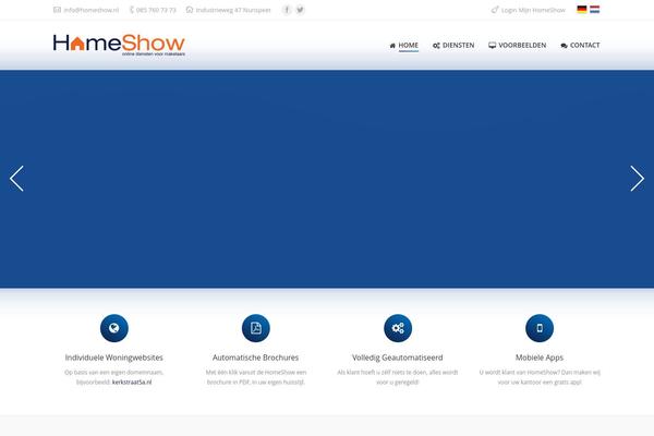 homeshow.eu site used Homeshow