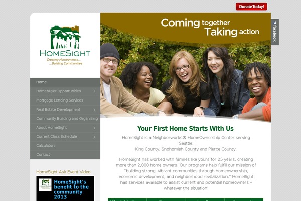 homesightwa.org site used Foundation-theme