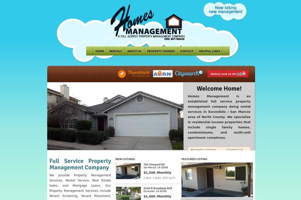 RealEstate theme site design template sample