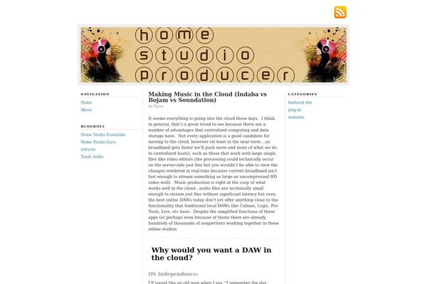 homestudioproducer.com site used Neoclassical