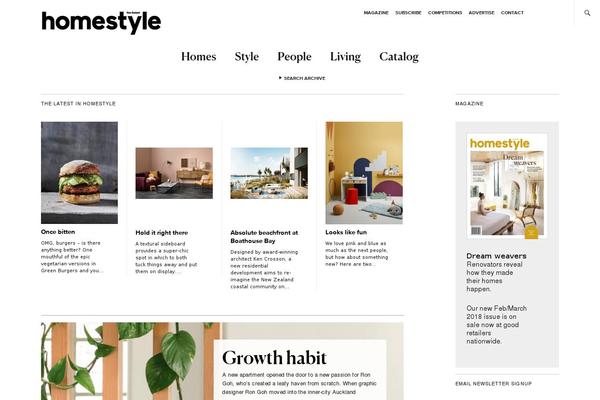 homestyle.co.nz site used Homestyle