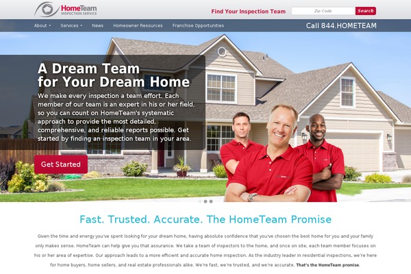 hometeaminspection.com site used Hometeam