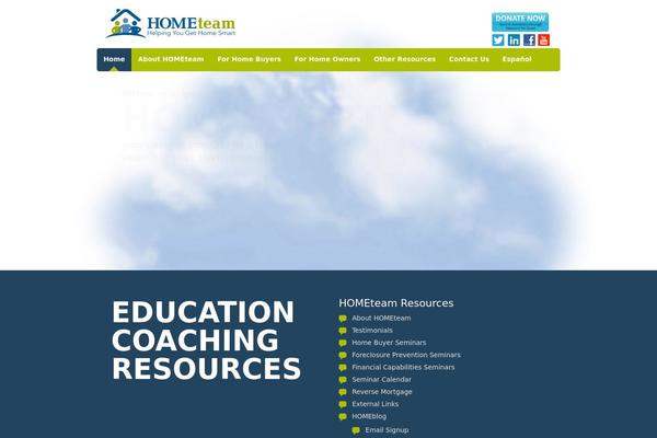 hometeamnh.org site used Hometeam