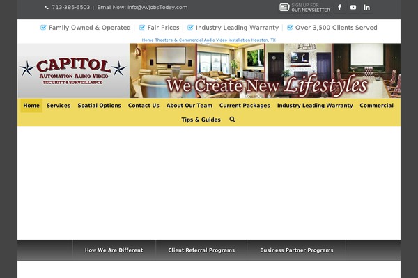 Avada theme site design template sample