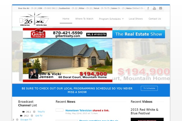 Envision theme site design template sample