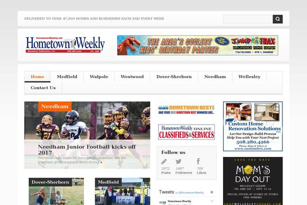 hometownweekly.net site used Theme46570