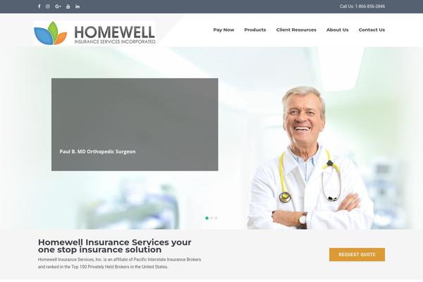 homewellinsurance.com site used Saifway-child