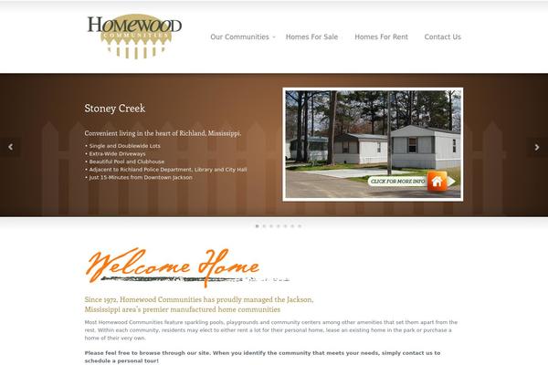 homewoodcommunities.com site used Sterling-v-2-3