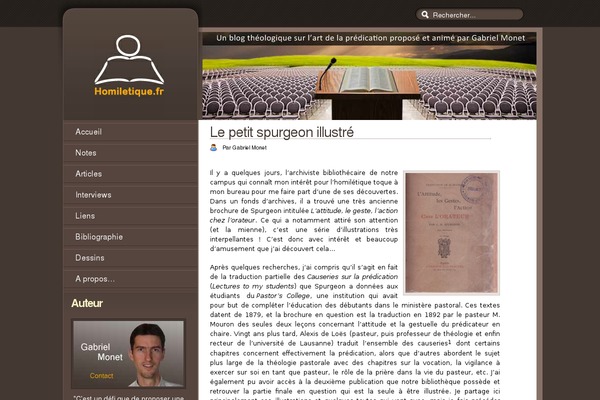 homiletique.fr site used Yoghourt