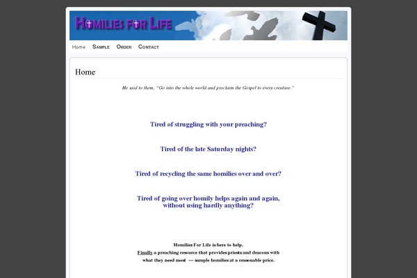 Suffusion theme site design template sample