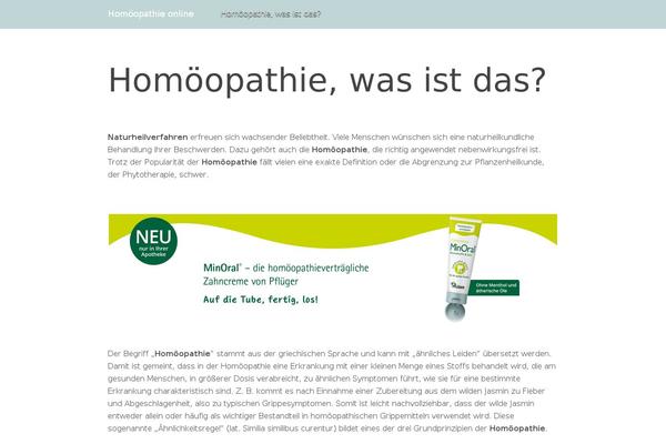 homoeopathie.de site used SlResponsive