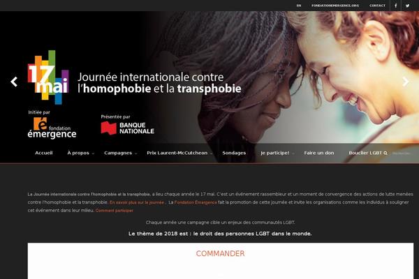 homophobie.org site used Wp_framework