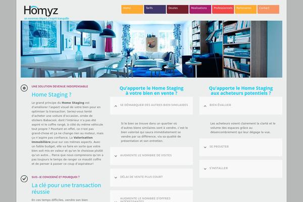 homyz.fr site used Homyz