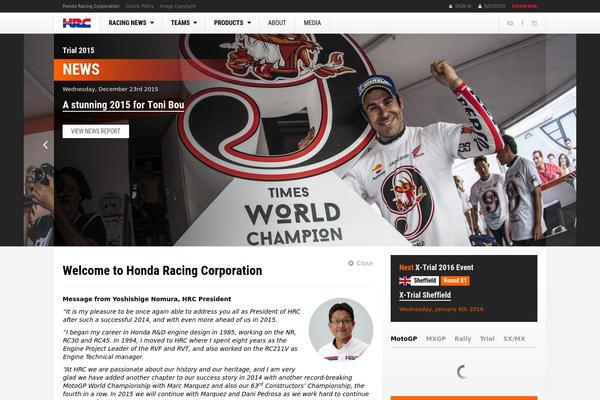 teamhrc theme websites examples