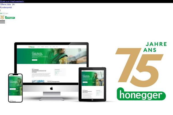 honegger.ch site used Honstarterv2