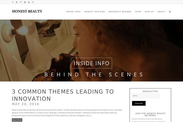 Enfold theme site design template sample