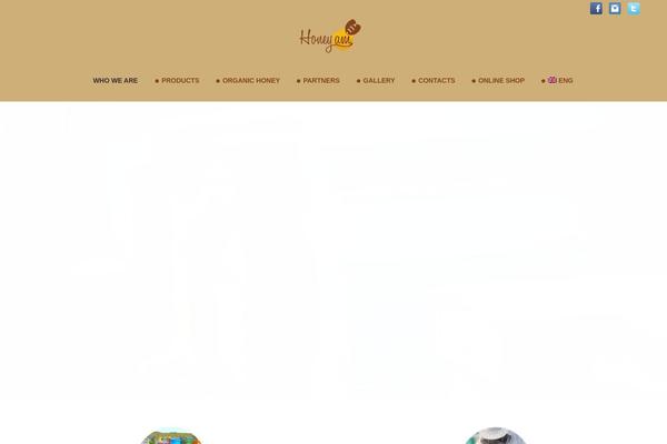 Beelove theme site design template sample