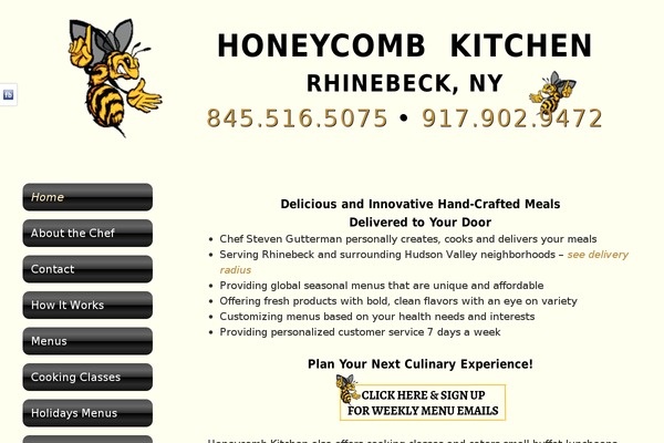 honeycombkitchen.com site used Weaver II pro