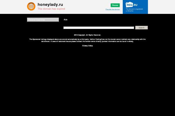Lifestyle theme site design template sample