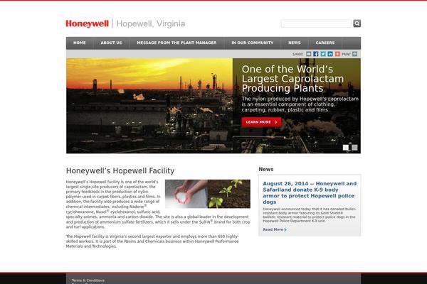 honeywell-hopewell.com site used Honeywell