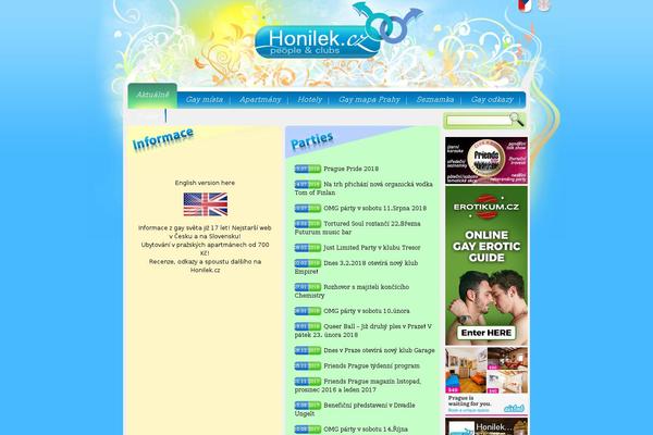honilek.cz site used Hon