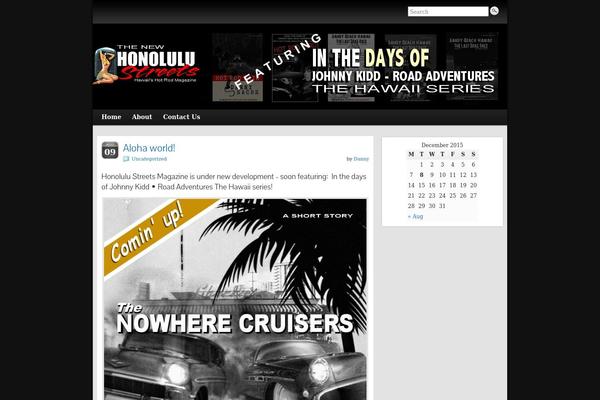 Graphene theme site design template sample