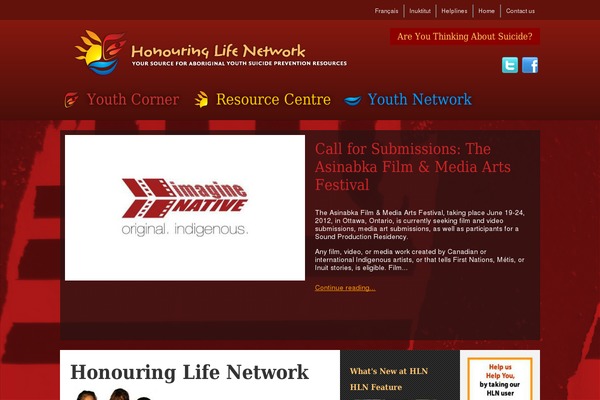 honouringlife.ca site used Honouringlifeca-site