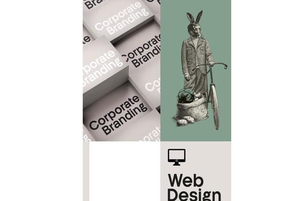 Blomma theme site design template sample
