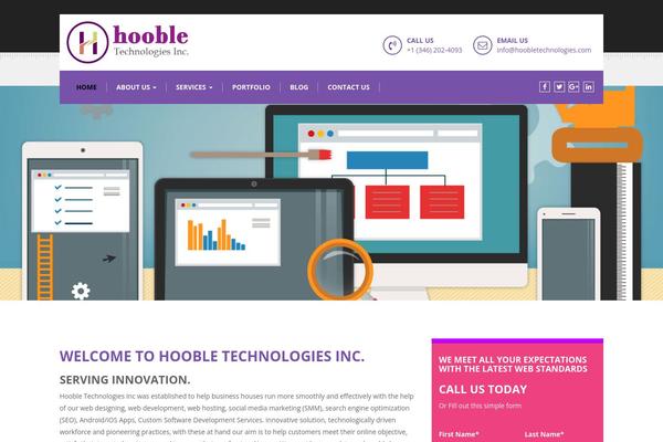 hoobletechnologies.com site used Hooble
