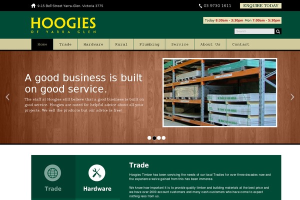 hoogies.com.au site used Hoogies