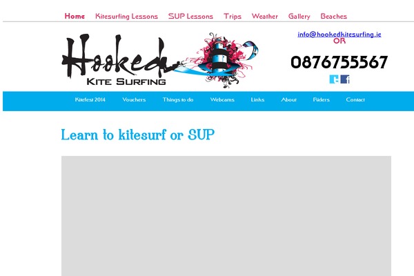 hookedkitesurfing.ie site used My-child