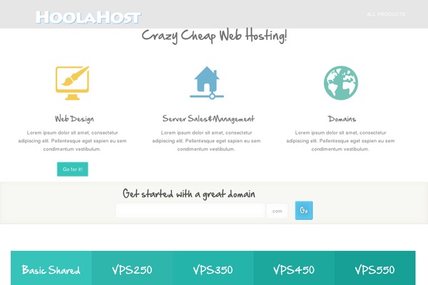 hoolahost.com site used Gridhost
