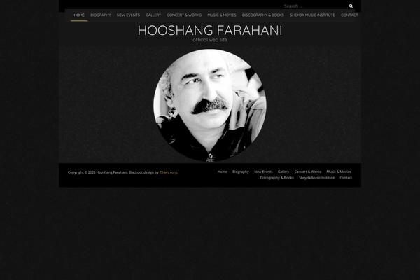 hooshangfarahani.com site used Blackoot-lite-child