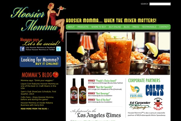hoosiermomma.com site used Cafe
