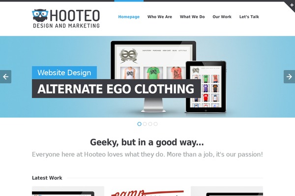 hooteo.com site used Hdm