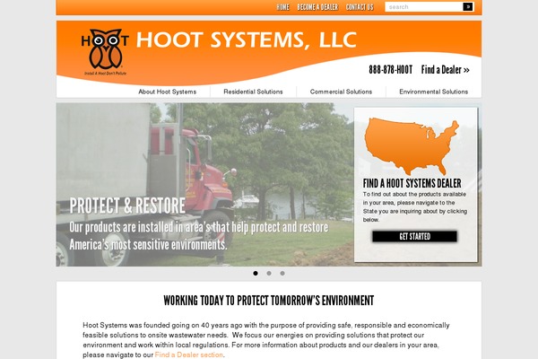hootsystems.com site used Hoot